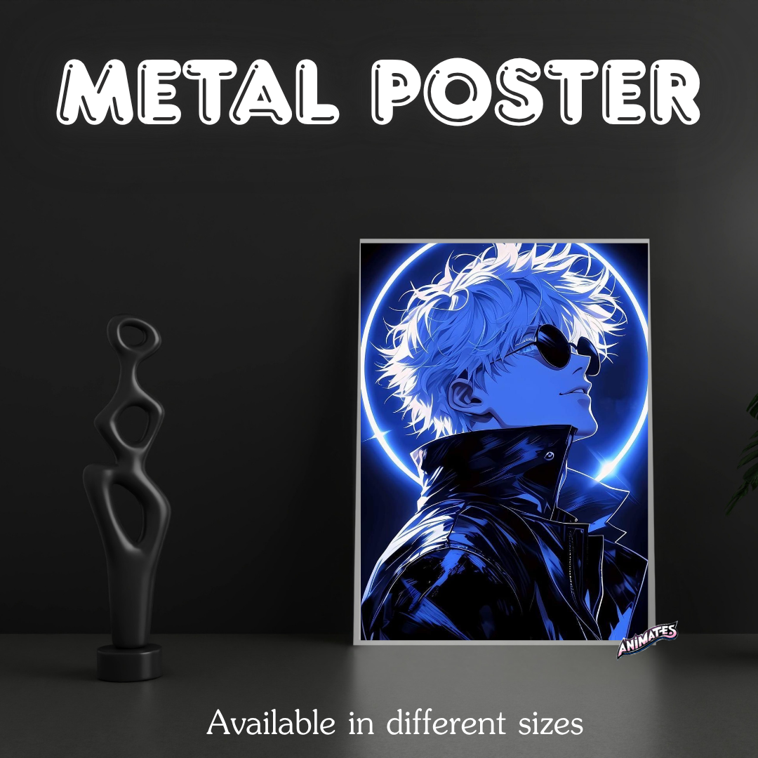 Jujutsu Kaisen x Metal Poster