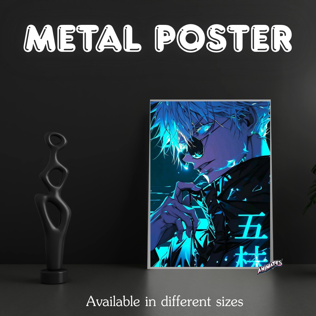 Jujutsu Kaisen x Metal Poster